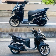 トリシティ125 普通自動車免許仕様に改造済み♪お安くどうぞ^_^の画像