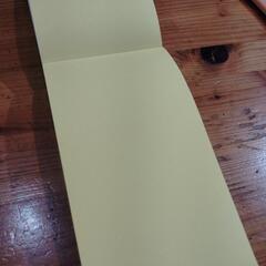 ゴールドバー　メモ帳の画像
