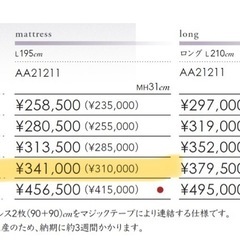 シモンズ　9/20までの出品プレミアム　ニューフィット クイーンの画像