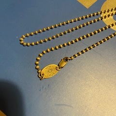 silver925 ボールチェーン　ネックレス　シルバーの画像