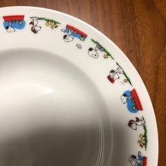 スヌーピー　スープ皿2枚　非売品(ローソン)の画像