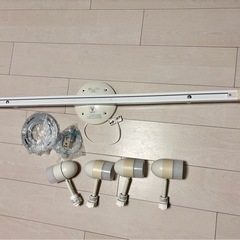 ★土日優先【中古】天井照明 シーリングライト 大光電気 ホワイト レール LED照明器具の画像