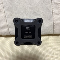 ポータブルSSD 500GBの画像