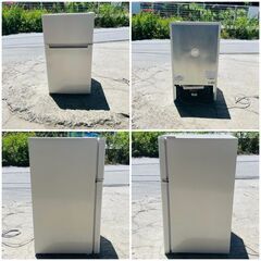 【❗️✨コンパクト2ドア✨❗️】Haier 冷凍冷蔵庫 85L 2018年製 ✨簡易清掃・動作確認済み❗️の画像