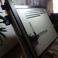 武藤工業製　A０版　ドラフター（製図機）一式の画像