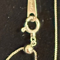 新品　ロンドンブルートパーズ　ネックレス　エメラルドカット　pt900 プラチナ　メレダイヤ　の画像