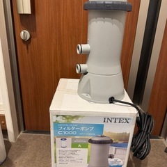 美品インテックス　プール6点セットの画像