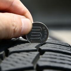 VW GOLFトゥーラン Wedsアルミホイール+ミシュランスタッドレスタイヤ 205/60R16　4本セットの画像