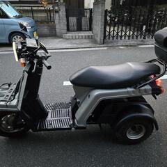 ジャイロ X 側車登録 2人乗り 2スト普通免許の画像