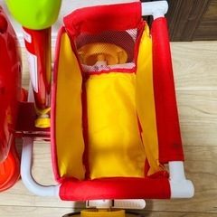 アンパンマン　押し手&荷物入れ付き三輪車の画像