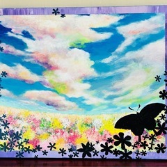 絵画　個展作品の画像