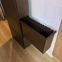 ゴミ箱 6段  すきま収納 幅17cm 高さ172.5cmの画像