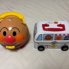 【おまけ付き】アンパンマン　イス2つセット　お風呂イスの画像