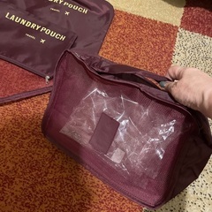 新品　ナイロンポーチセットの画像