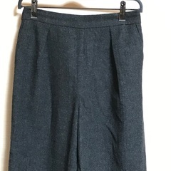グレー　パンツ　裏生地ありの画像