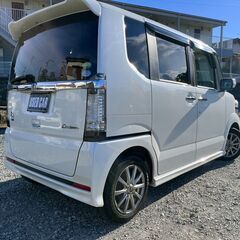 車検2年付！車検R9年8月25日！N-BOXカスタム！両側パワスラ！ナビ、TV、Bluetooth！Bカメラ！乗って帰れます♪の画像