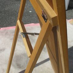 ☆木製鏡 スタンドミラー 姿見 全身カガミ◆お出かけ前の身だしなみにの画像