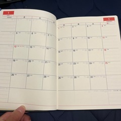 ビジネス手帳 9月始まりの画像