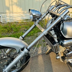 北海道　ホンダ　マグナ250フルカスタム！走行少ない！外装美品！タイヤ前後山あり！バッテリー新品無料！の画像