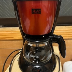 Melitta コーヒーメーカー レッド の画像