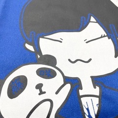 【未使用】でんぱ組.inc×愛 幕神トートバッグ 藤咲彩音 ブルーの画像