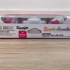 新品未使用品 キティちゃん、シナモンロール、マイメロディドールセットの画像