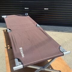 ◆◆◆お引き取り限定◆◆◆Hilander ハイランダー アルミGIコット 簡易ベッド アウトドア寝具 USED品の画像