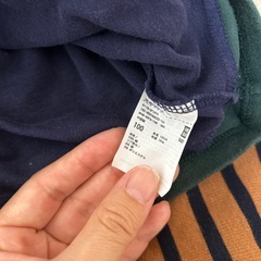 サイズ100冬服3点セットの画像