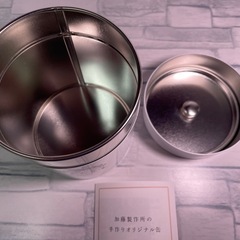 ☆新品未使用☆ 加藤製作所 海の向こうコーヒー オリジナル缶 の画像