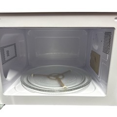 ヤマゼン　電子レンジ　PJRB-177-WH5 2021年製の画像