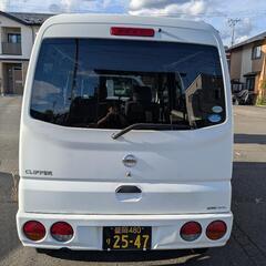ニッサン、クリッパー、黒ナンバー車の画像