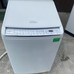 NO B464🌈福岡市内配送設置無料✨🌈縦型洗濯乾燥機 ビートウォッシュ BW-DV80G-W [洗濯8.0kg /乾燥4.5kg /ヒーター乾燥(水冷・除湿タイプ) /上開き] 2021年の画像