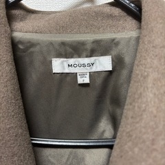 moussy ポンチョコート ベージュの画像