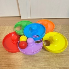 カラフルボール落としの画像
