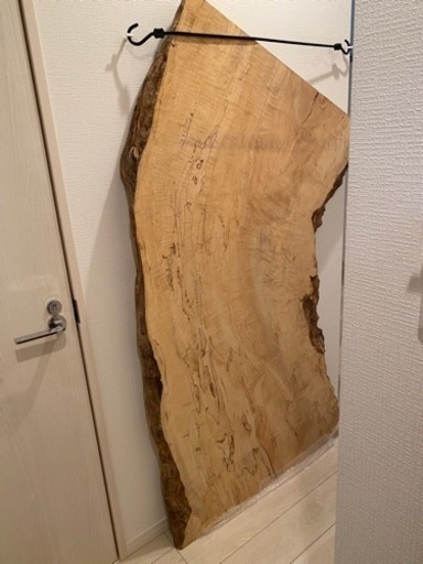 一枚板　栃　無加工