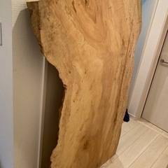 一枚板　栃　無加工の画像