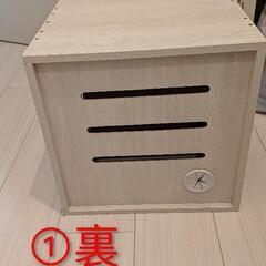 木製風カラーボックスの画像