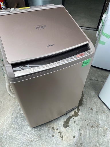 NO B471?福岡市内配送設置無料✨?日立 HITACHI ビートウォッシュ タテ型洗濯乾燥機 （10kg） シャンパン BW-DV