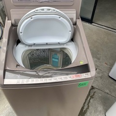 NO B471🌈福岡市内配送設置無料✨🌈日立 HITACHI ビートウォッシュ タテ型洗濯乾燥機 （10kg） シャンパン BW-DV100C Nの画像