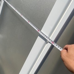 中古】浴室ドアとドア枠のセット 「幅80cm×高さ200cm」☆当社便配達・もしくは直接引き取り限定☆の画像