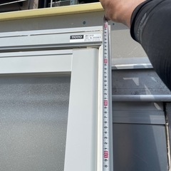 中古】浴室ドアとドア枠のセット 「幅80cm×高さ200cm」☆当社便配達・もしくは直接引き取り限定☆の画像