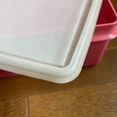 【2個セット】タッパーウエア特大サイズ収納ケースの画像