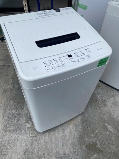 NO B473?福岡市内配送設置無料✨?洗濯機 4.5kg 部屋干し時間短縮モード 一人暮らし IAW-T451 2023年