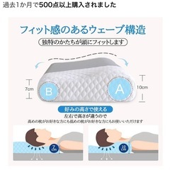 新品　低反発枕の画像