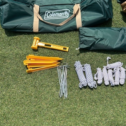 スクエアスクリーン340 付属品完備 本物 Coleman