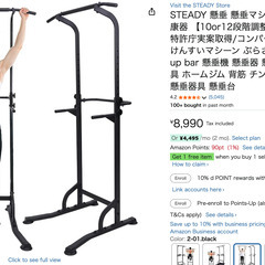 STEADY 懸垂 マシンの画像