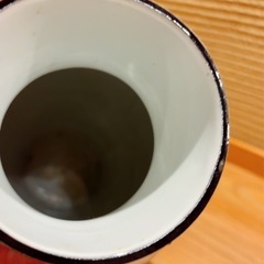 有田焼　光風作品　花柄の花びんの画像