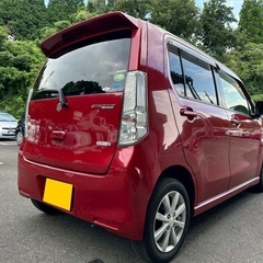 低走行5万キロ台☆月々1万円〜分割払い可‼️ 車検2年付き！【名義変更代込み】☆スズキ ワゴンRスティングレー☆Bluetooth対応ナビ付き☆走行中DVD見れます☆プッシュスタート☆ドライブレコーダー付きのフル装備☆純正アルミ☆事故修復歴無し☆そのまま乗って帰れます！の画像