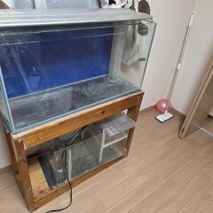 90cmオーバーフロー水槽の画像