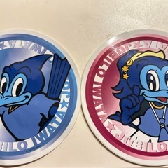 ジュビロ磐田　ポンチョ風レインコート2枚‼️　ステッカー付き‼️の画像